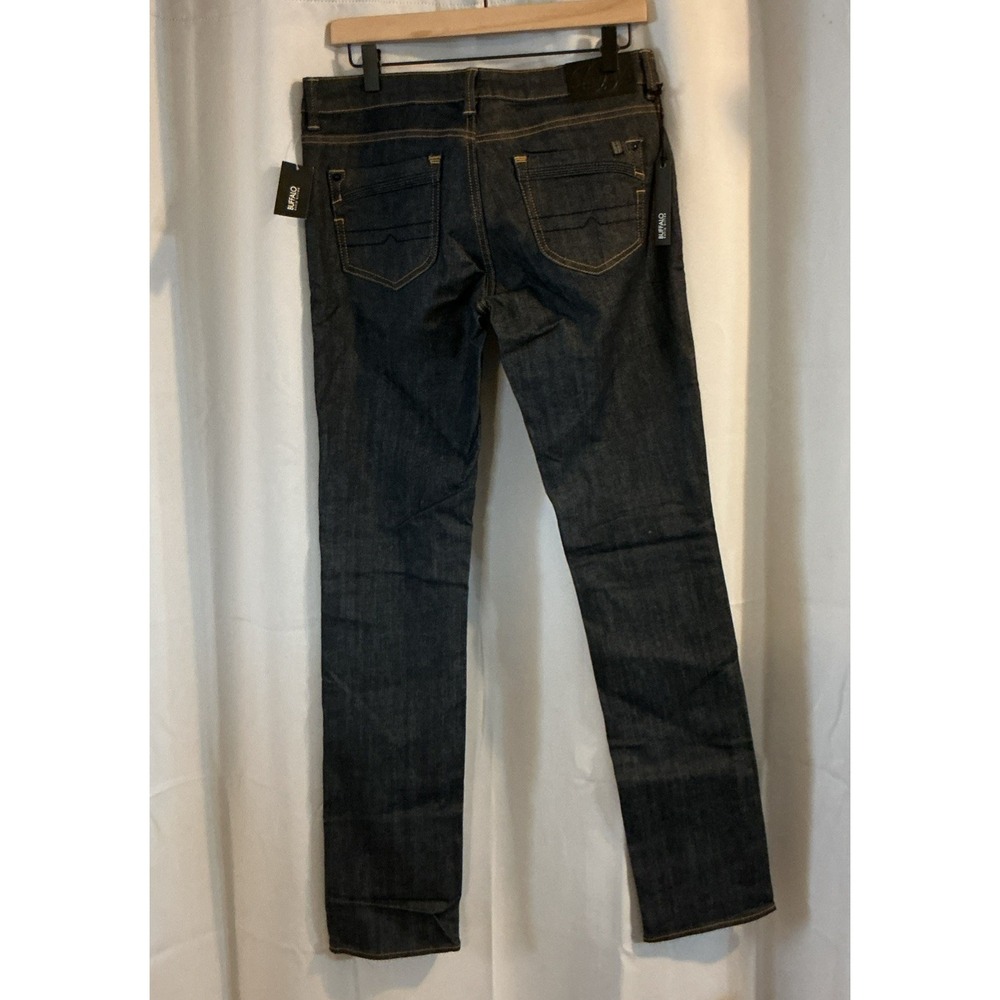 NWT Buffalo David Bitton Star Womens Cigarette‎ Jeans 30/33 Rinse Wash Blue